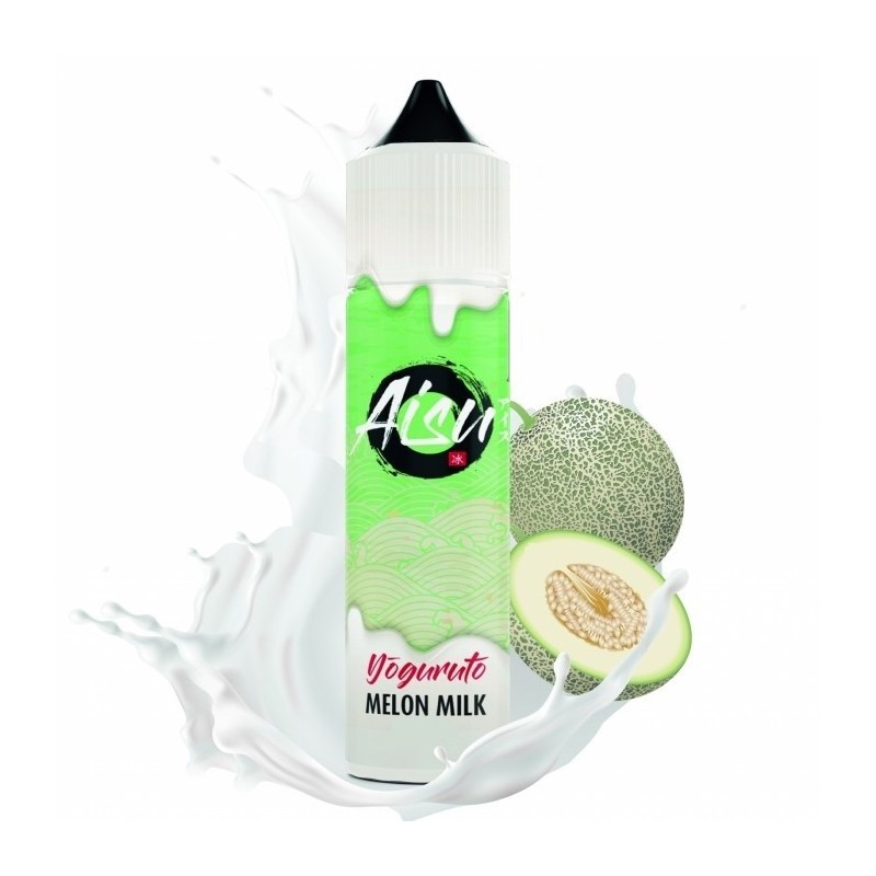 Aisu Salt E-liquid 20mg 10ml - Yogurt Melon Milk | EliqVapoteur