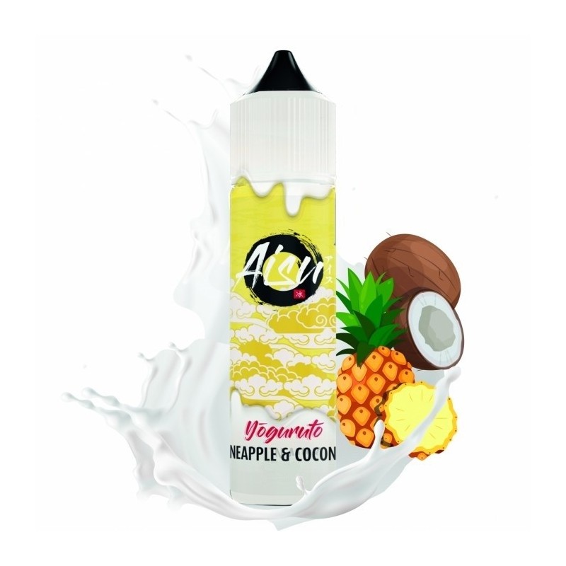 E-liquide Aisu Salt 20mg 10ml - Ananas Coco | EliqVapoteur