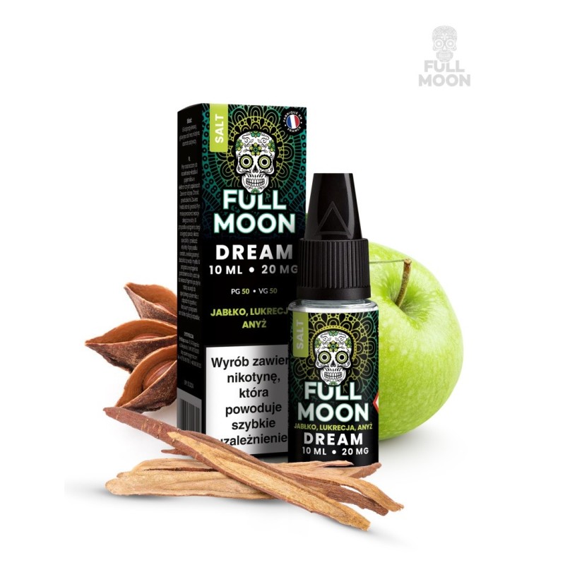 Liquid Full Moon Salt - DREAM - 20 mg 10 ml | Eliq Vapoteur
