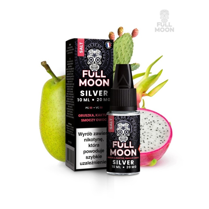 Liquid Full Moon Salt - SILVER - 20 mg 10 ml | Eliq Vapoteur