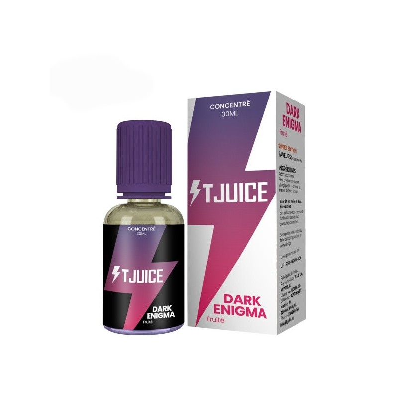 Kocentrat T-Juice - Dark Enigma 30ml | Eliq Vapoteur