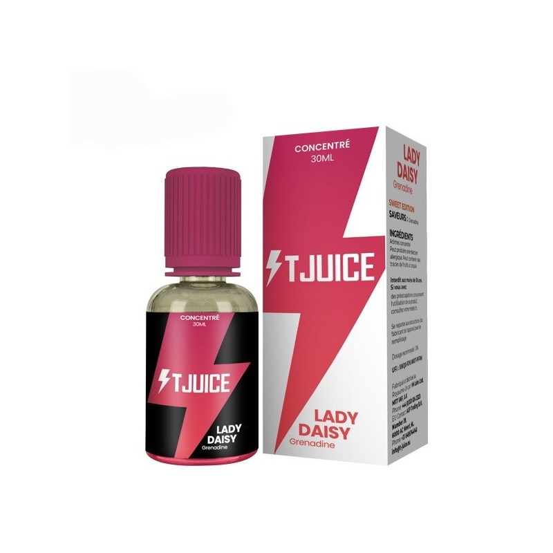 Kocentrat T-Juice - Lady Daisy 30ml | Eliq Vapoteur