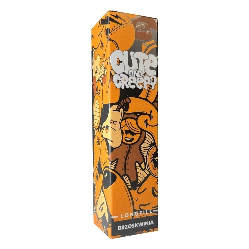 Longfill Cute and Creepy 8/60ml - Peach | EliqVapoteur