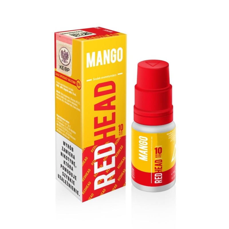 Liquid RedHead - Mango 6mg 10ml | Eliq Vapoteur