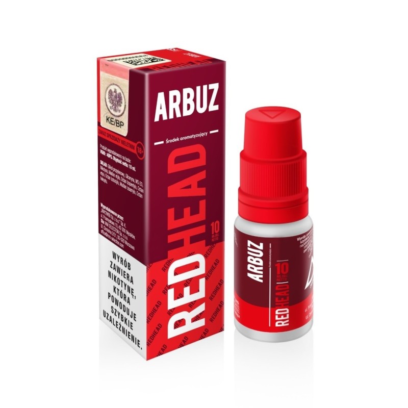 RedHead E-liquid - Watermelon 6mg 10ml | EliqVapoteur
