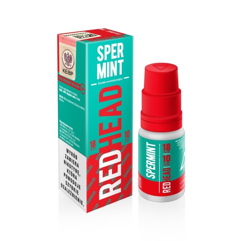RedHead - Spermint 18mg 10ml | EliqVapoteur