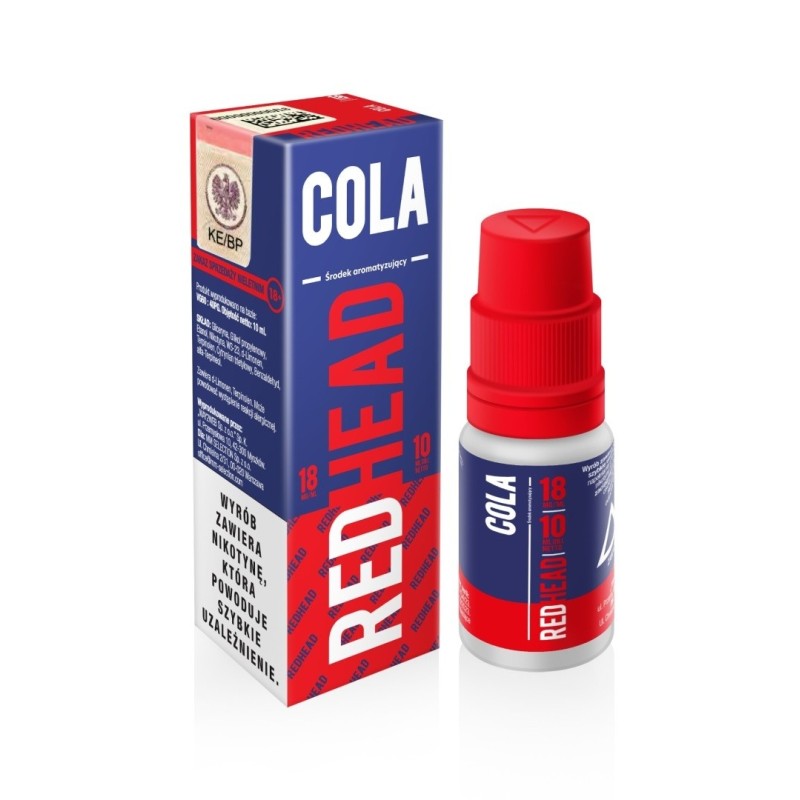 Liquid RedHead - Cola 18mg 10ml | Eliq Vapoteur