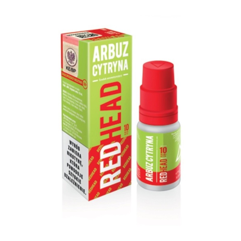 Liquid RedHead - Arbuz Cytryna 6mg 10ml  | Eliq Vapoteur
