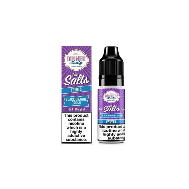 E-liquide Dinner Lady Salt 20mg - Black Orange Crush | EliqVapoteur