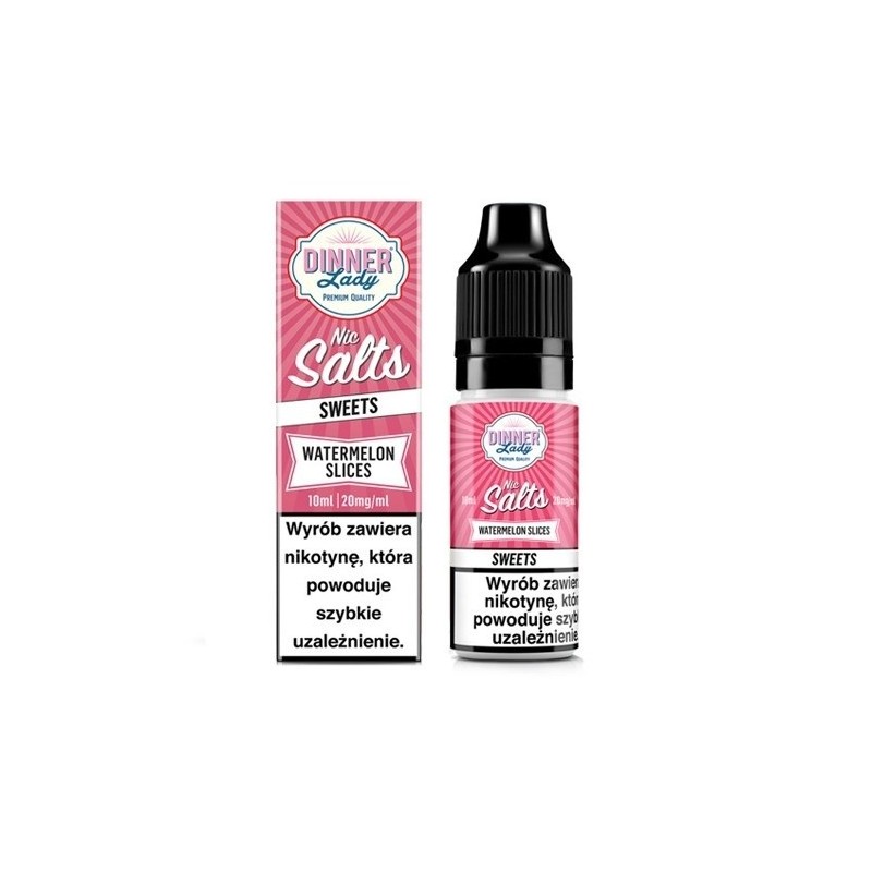 E-liquide Dinner Lady Salt 20mg - Tranches de Pastèque | EliqVapoteur