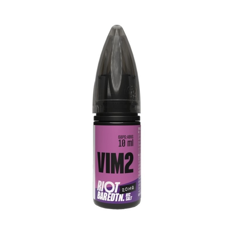 Liquid RIOT Salt 10ml - VIM2 20mg | Eliq Vapoteur