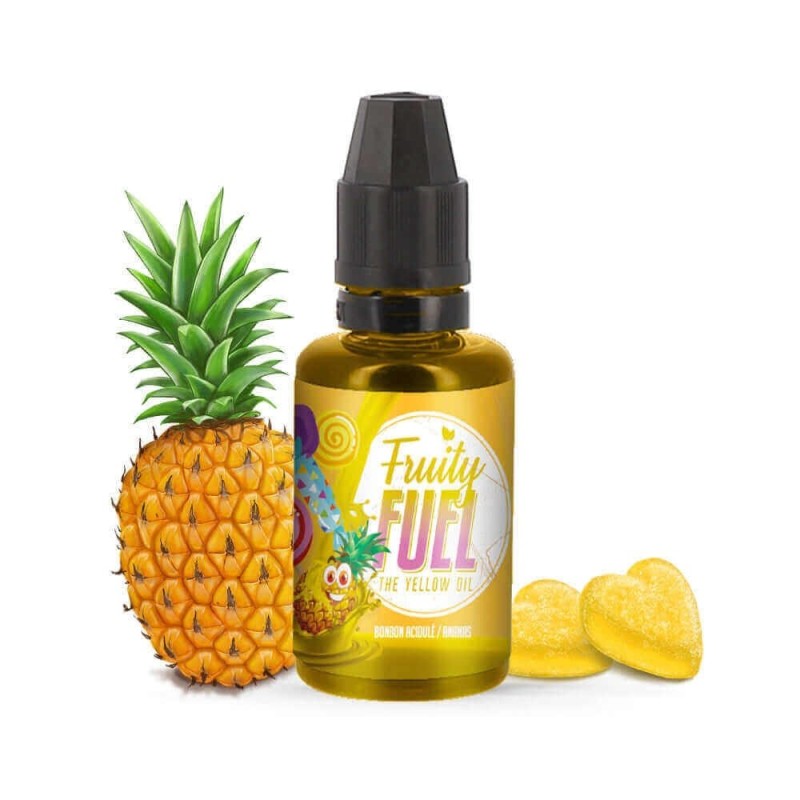 Aromat Fruity Fuel - 30ml The Yellow Oil | Eliq Vapoteur
