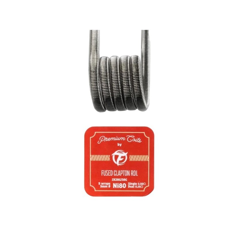Grzałka Fumytech Fused Clapton RDL Ni80 0.50ohm | Eliq Vapoteur