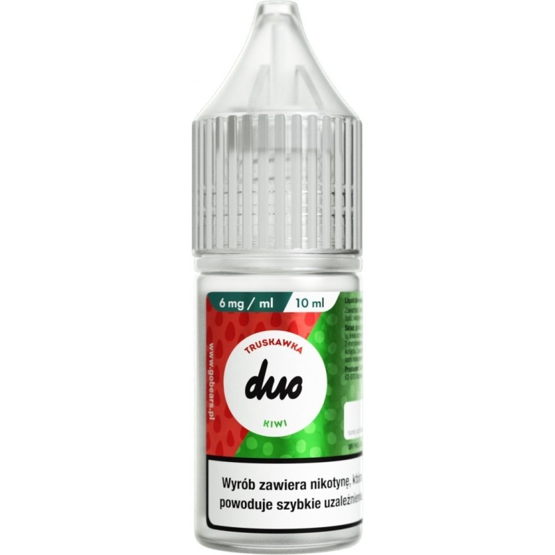 E-liquide Duo Nicotine 10ml - Fraise Kiwi 6mg | EliqVapoteur