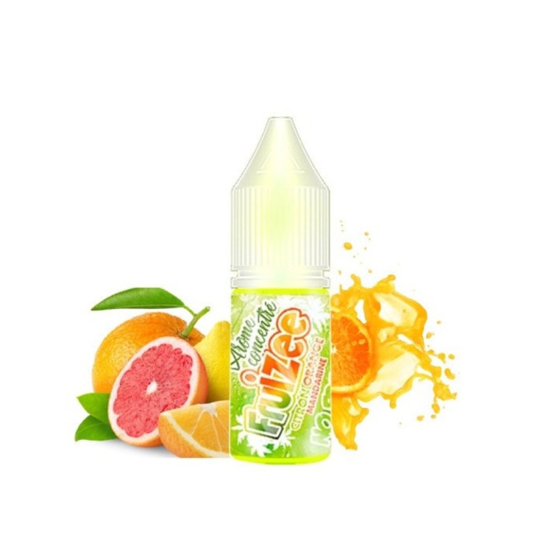 Fruizee Citron Orange Mandarin No Fresh 10ml Concentrate - Eliquid France | EliqVapoteur