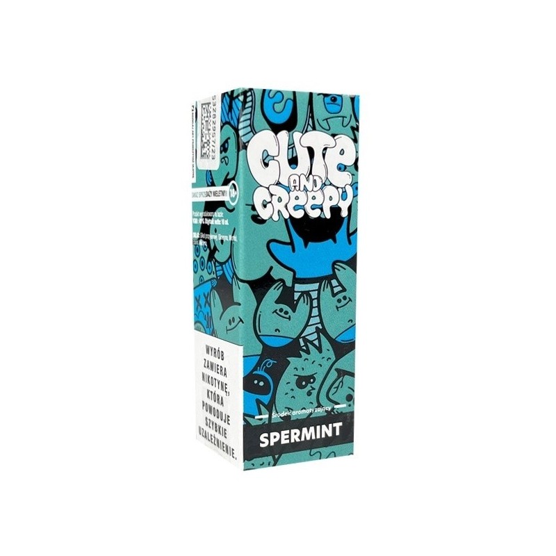 Liquid Cute and Creepy - Spermint 6mg | Eliq Vapoteur