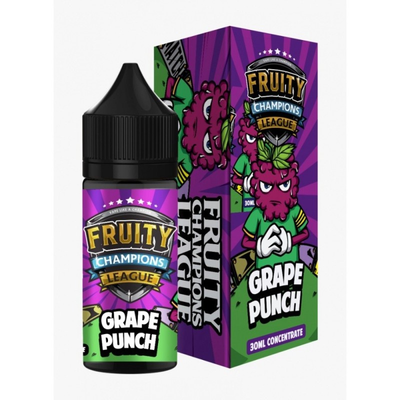 Fruity Champions League 30ml - Grape Punch | Eliq Vapoteur
