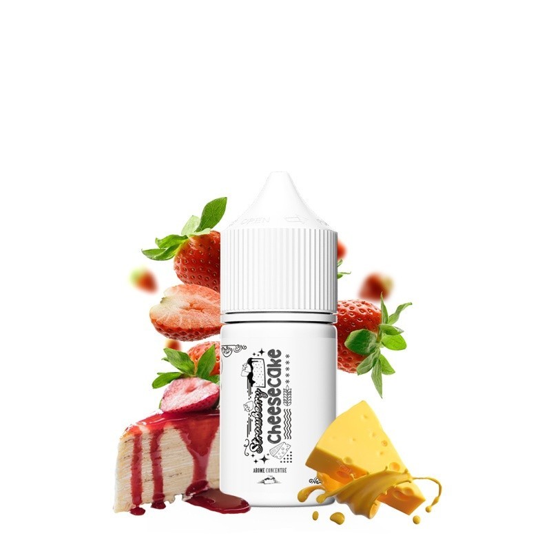 Concentré The French Bakery - Strawberry Cheesecake 30ml | EliqVapoteur