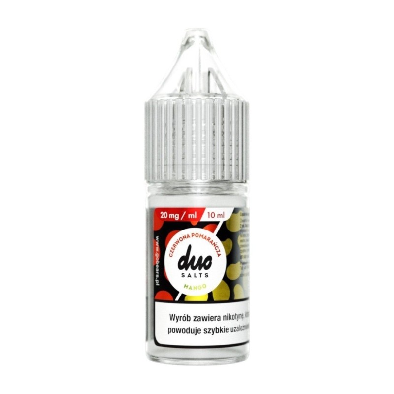 E-liquide Duo SALTS 10ml - Orange Rouge Mangue 20mg | EliqVapoteur