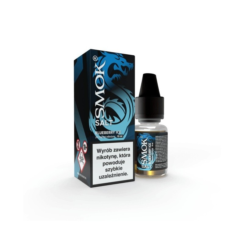 Smok Salt E-liquid 10ml - Blueberry Ice 20mg | EliqVapoteur