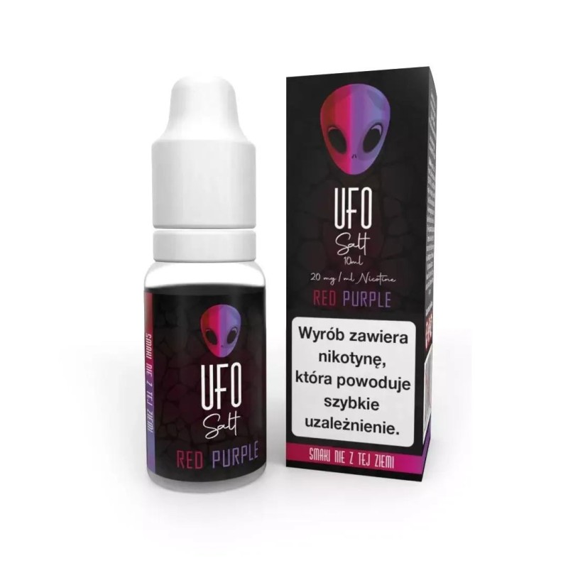 E-liquide Salt UFO 10ml - Red Purple 20mg | EliqVapoteur