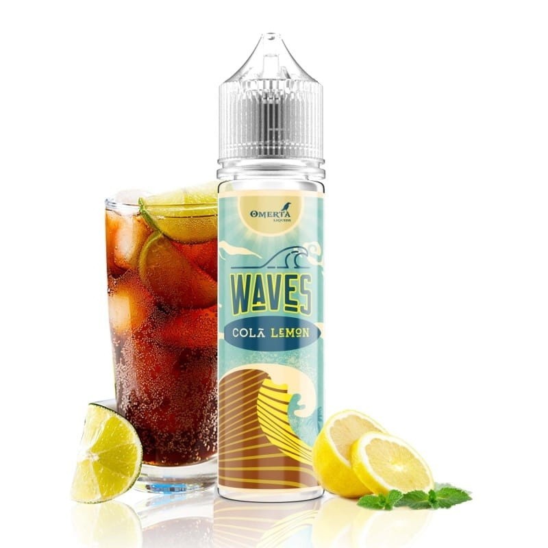 Omerta - Waves Cola Lemon Longfill 20/60ml | EliqVapoteur