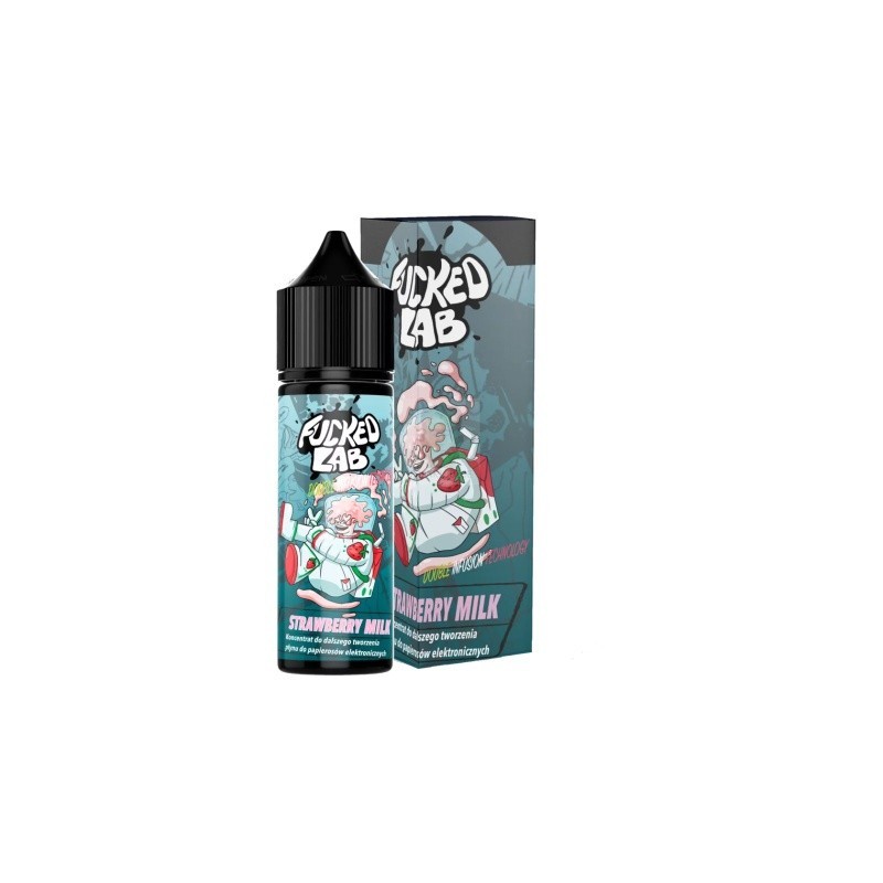 Longfill F*cked Fruits 10/60ml - Strawberry Milk | Eliq Vapoteur