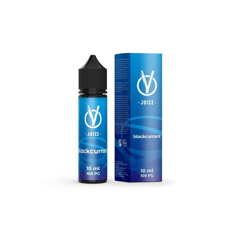 Longfill VBar VJuice 10/60ml - Blackcurrant | Eliq Vapoteur