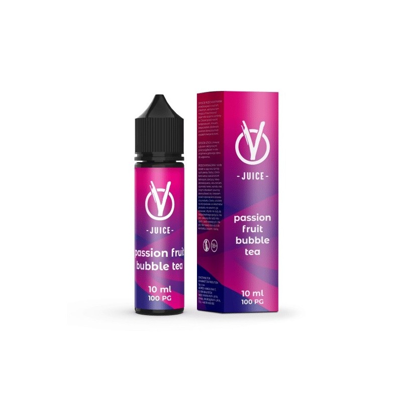 Longfill VBar VJuice 10/60ml - Bubble Tea à la Passion | EliqVapoteur