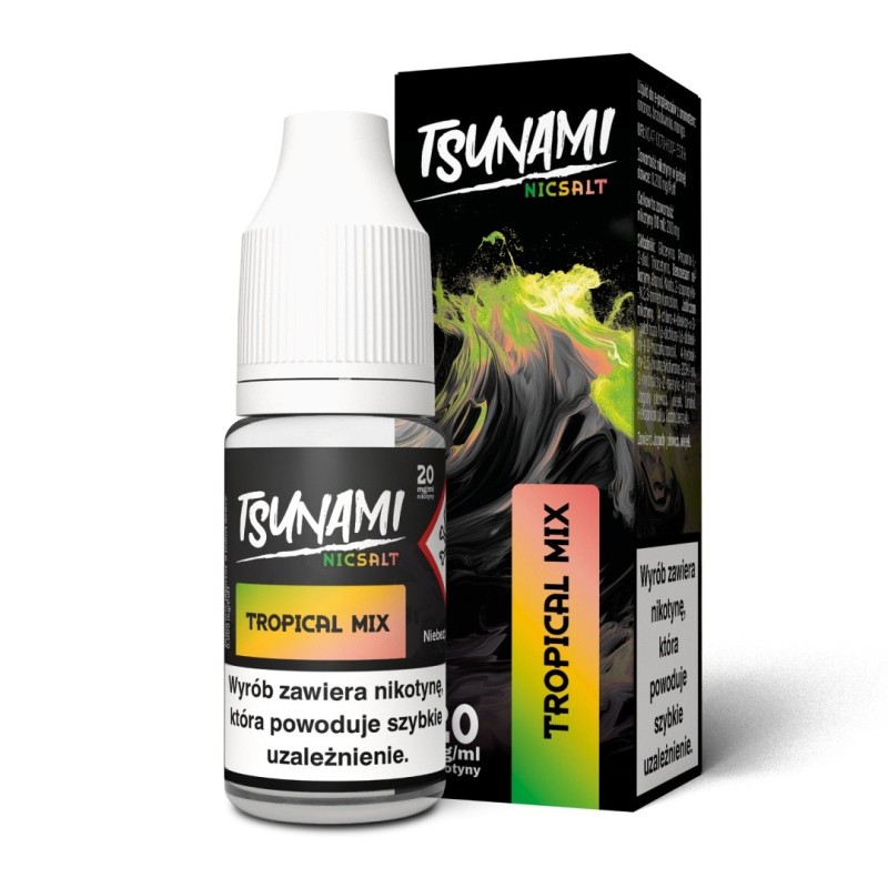 Tsunami NicSalt - 10ml Tropical Mix 20mg | EliqVapoteur