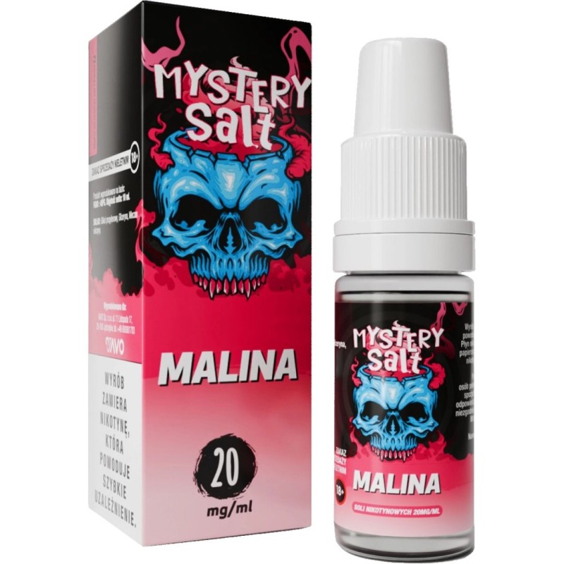 Mystery Salt - 10ml Raspberry 20mg | EliqVapoteur