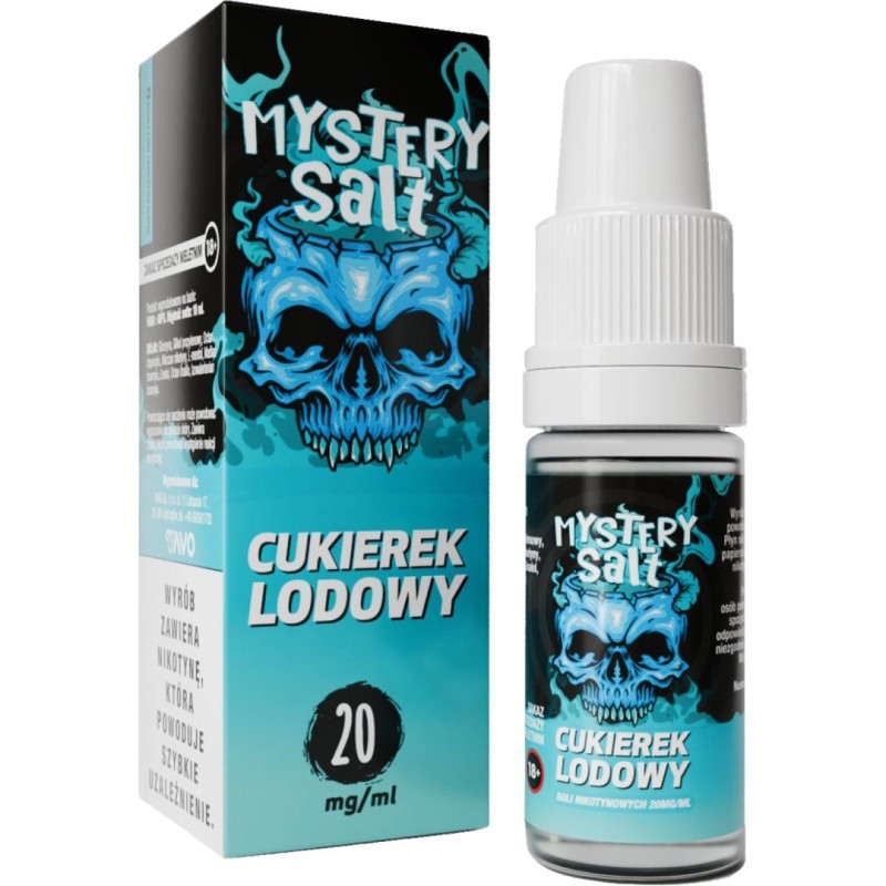 E-liquide Mystery Salt - 10ml Cukierek Glacé 20mg | EliqVapoteur