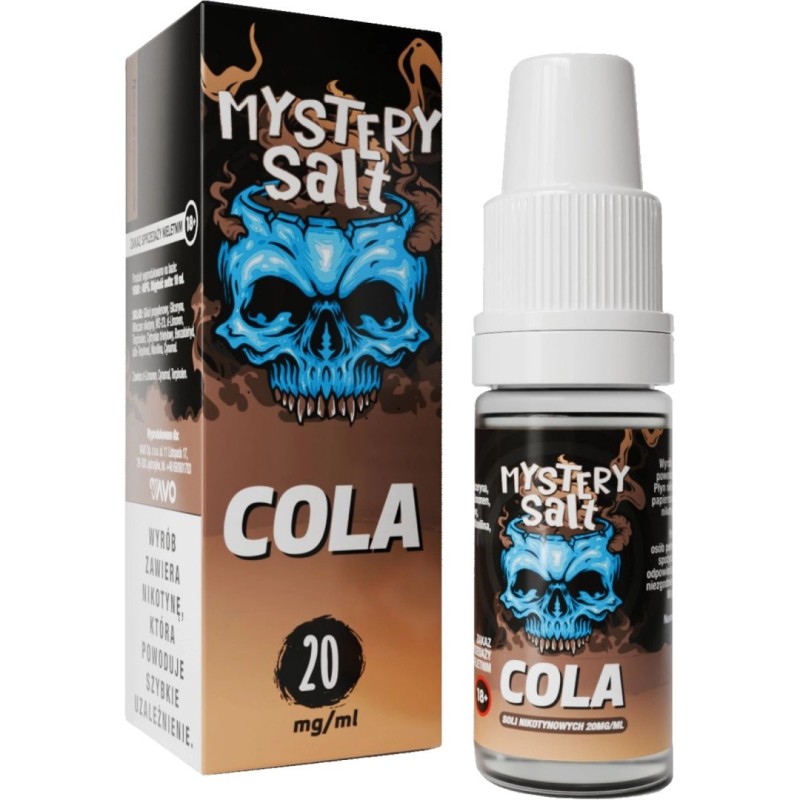 Mystery Salt - 10ml Cola 20mg | EliqVapoteur