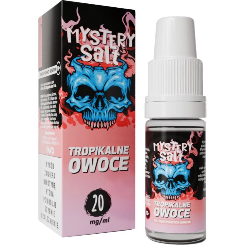 E-liquide Mystery Salt - 10ml Fruits Tropicaux 20mg | EliqVapoteur