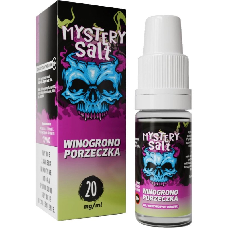 Liquid Mystery Salt - 10ml Winogrono Porzeczka 20mg | Eliq Vapoteur