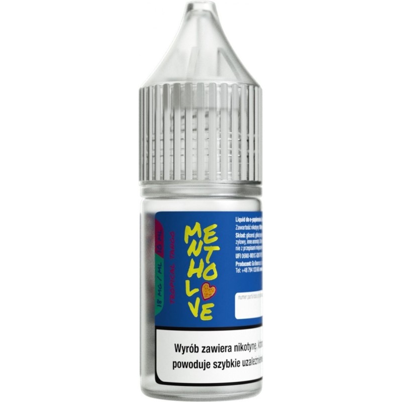 Liquid Mentholove Nicotine - Tropical Tango 18mg | Eliq Vapoteur