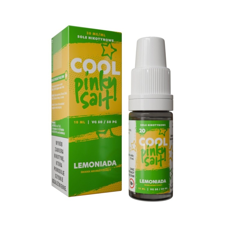E-liquide Cool Pinky Salt 20mg 10ml - Limonade | EliqVapoteur