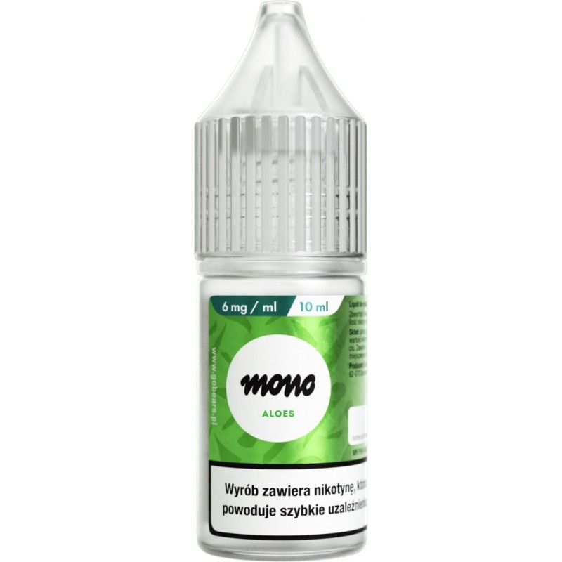 E-liquid MONO nicotine - Aloe 6mg | EliqVapoteur