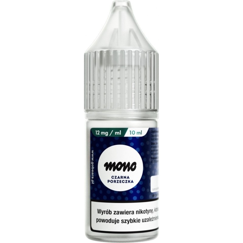 Black Currant MONO Nicotine E-liquid 12mg | EliqVapoteur