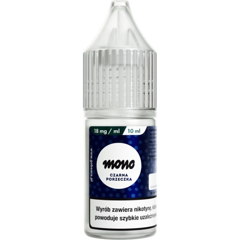 Black Currant MONO Nicotine E-liquid 18mg | EliqVapoteur