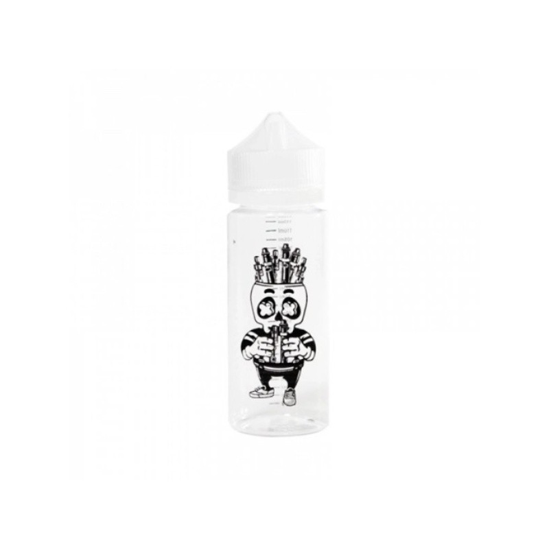 Open Skull Bottle with Measuring Cup 120ml | Eliq Vapoteur
