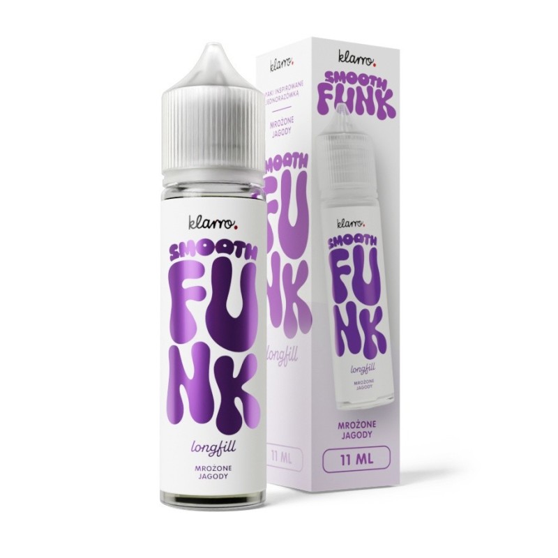 Longfill Klarro Smooth Funk 11/60ml - Mrożone Jagody | Eliq Vapoteur