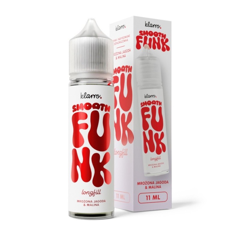 Longfill Klarro Smooth Funk 11/60ml - Mrożona Jagoda & Malina | Eliq Vapoteur