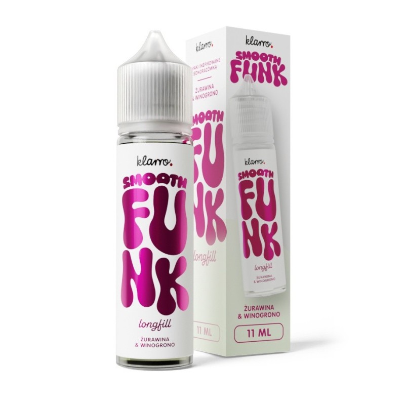 Longfill Klarro Smooth Funk 11/60ml - Cranberry & Grape | EliqVapoteur
