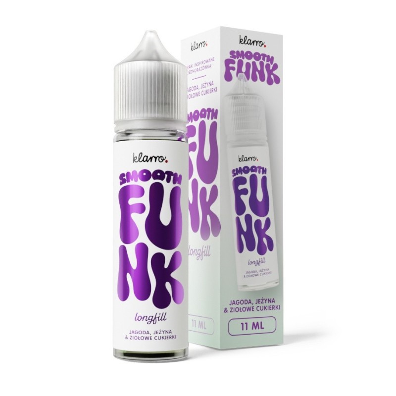 Longfill Klarro Smooth Funk 11/60ml - Blueberry Blackberry & Herbal Candy | EliqVapoteur
