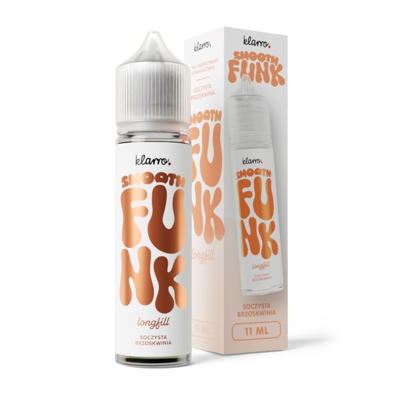 Longfill Klarro Smooth Funk 11/60ml - Pêche Juteuse | EliqVapoteur
