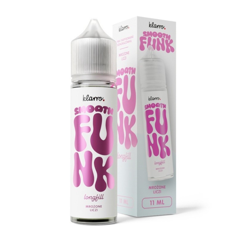 Longfill Klarro Smooth Funk 11/60ml - Mrożone Liczi | Eliq Vapoteur