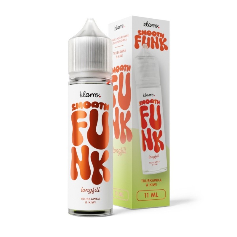 Longfill Klarro Smooth Funk 11/60ml - Truskawka & Kiwi | Eliq Vapoteur