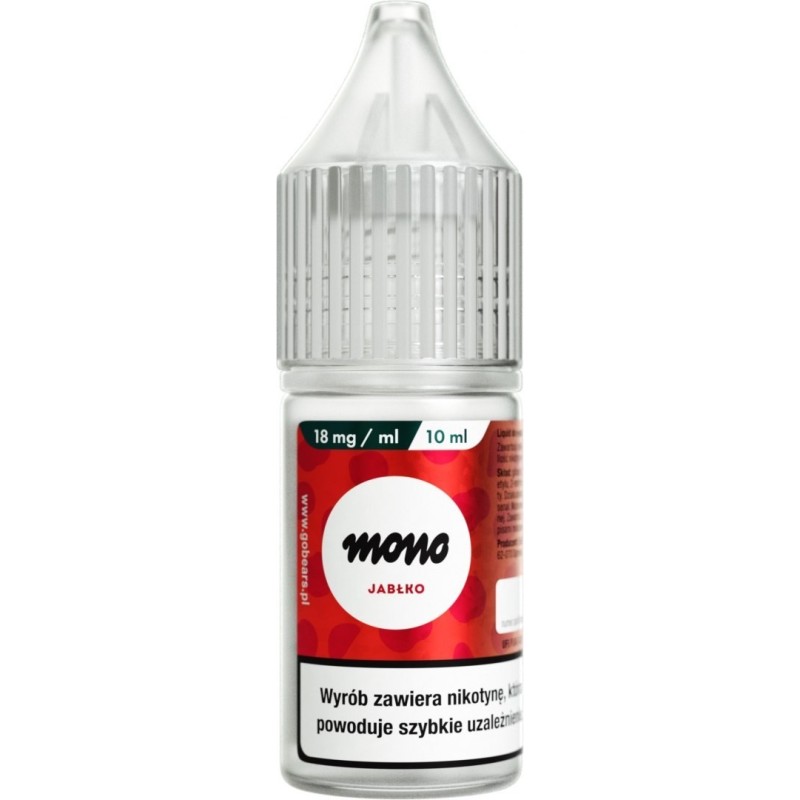 Liquid MONO nicotine - Jabłko- 18mg | Eliq Vapoteur