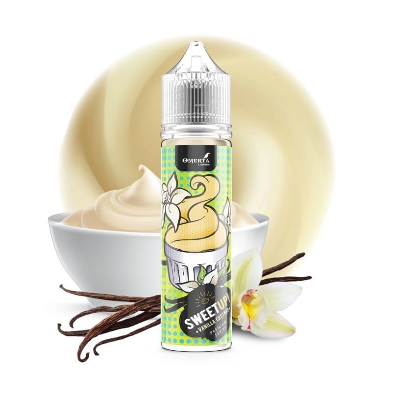 Longfill Omerta - Sweetup Vanilla Custard 20/60ml | EliqVapoteur
